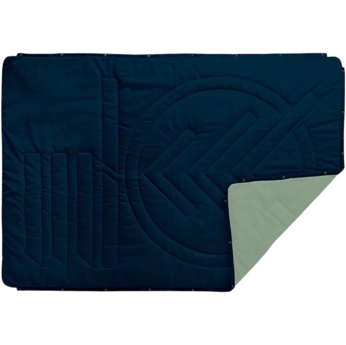 2024 Voited Ripstop 4-in-One Blanket - V21UN03BLPBCNVG - Ocean navy / Cameo green